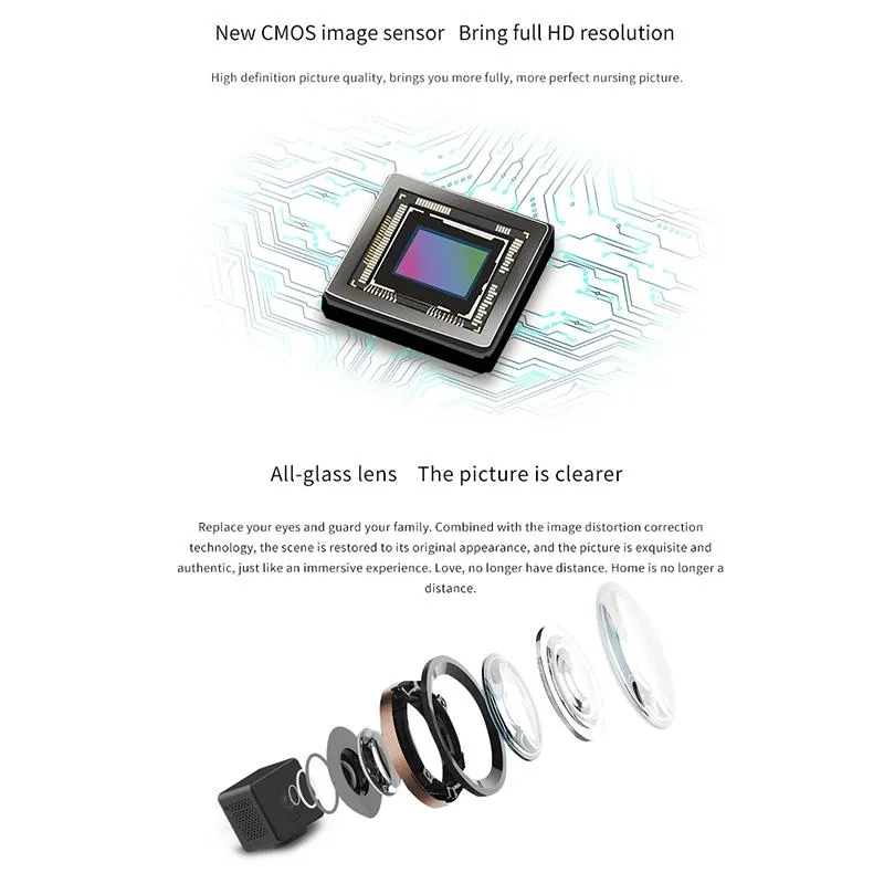 1080P Wifi Action Camera | Wide-Angle Recording | Black