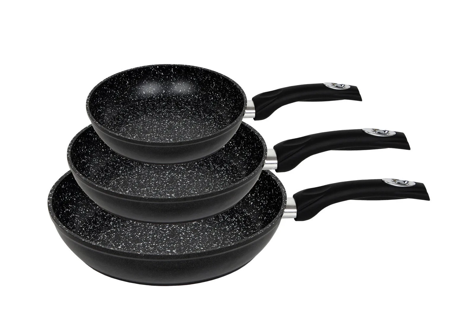 3-Piece Forged Frypan Set | Non-Stick Coating