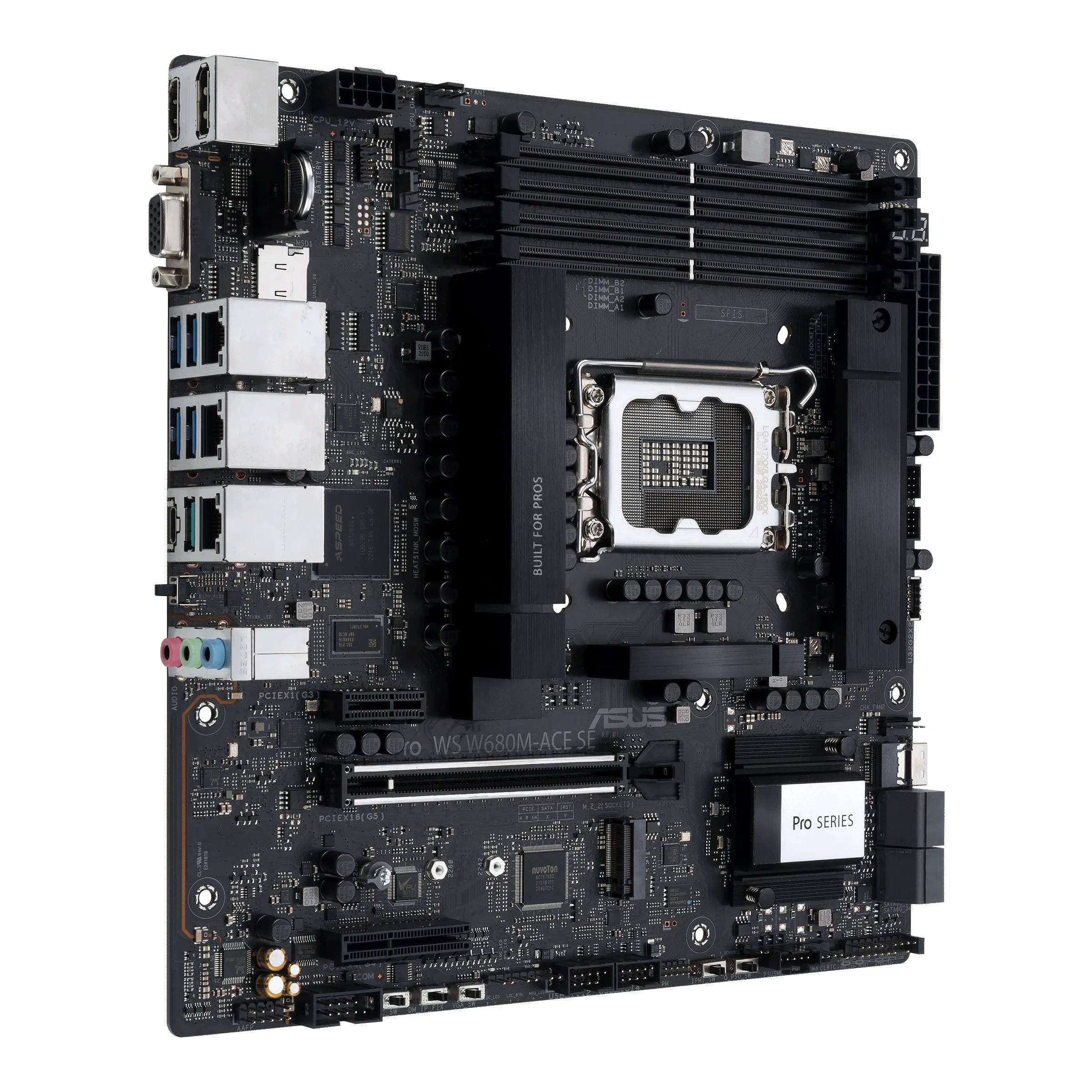 Asus Mainboard Pro Ws W680m-Ace Se - Micro Atx - Socket Lga1700 - Intel W680