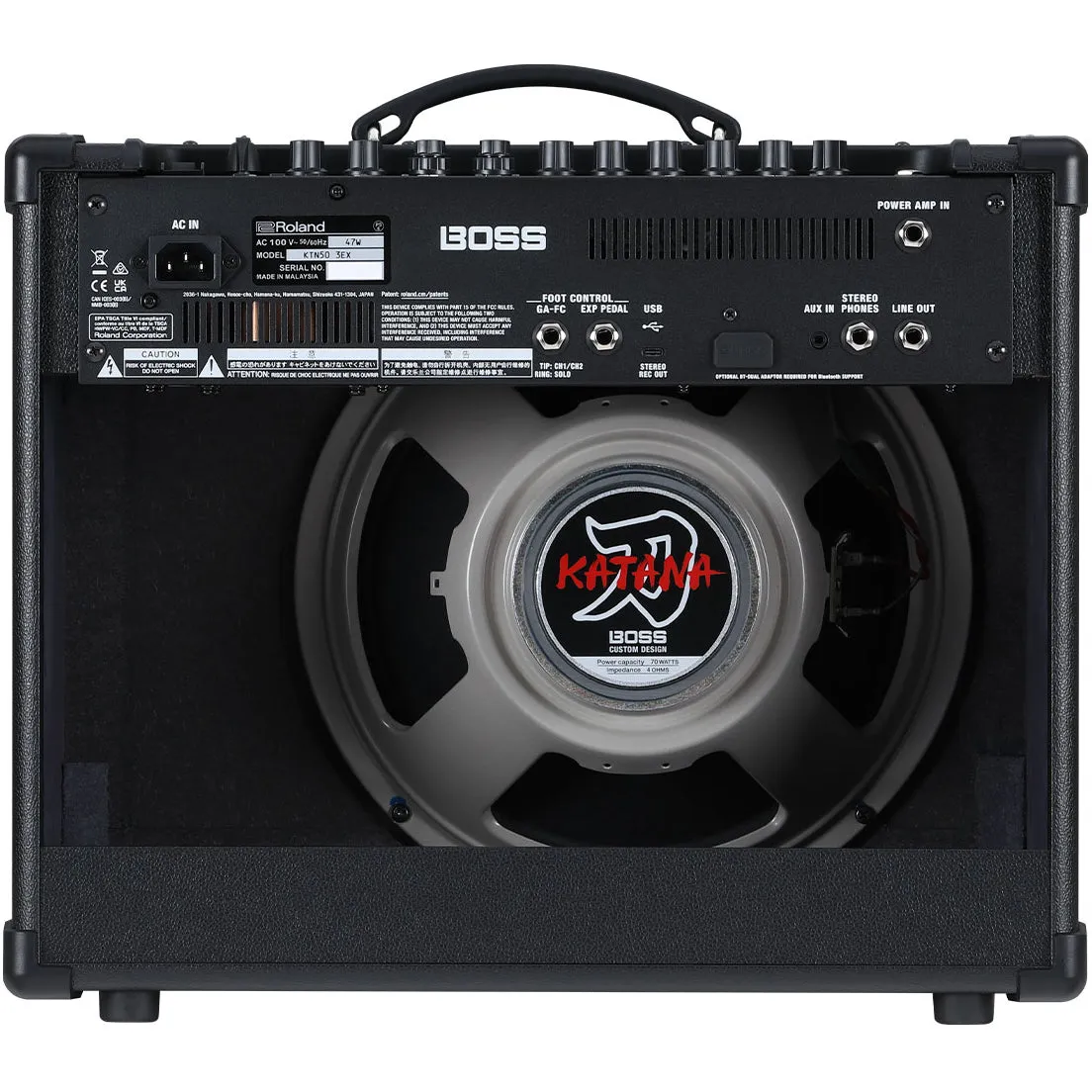 Boss KTN-50-3EX Katana Gen 3 50W 1x12" EX Combo Guitar Amplifier
