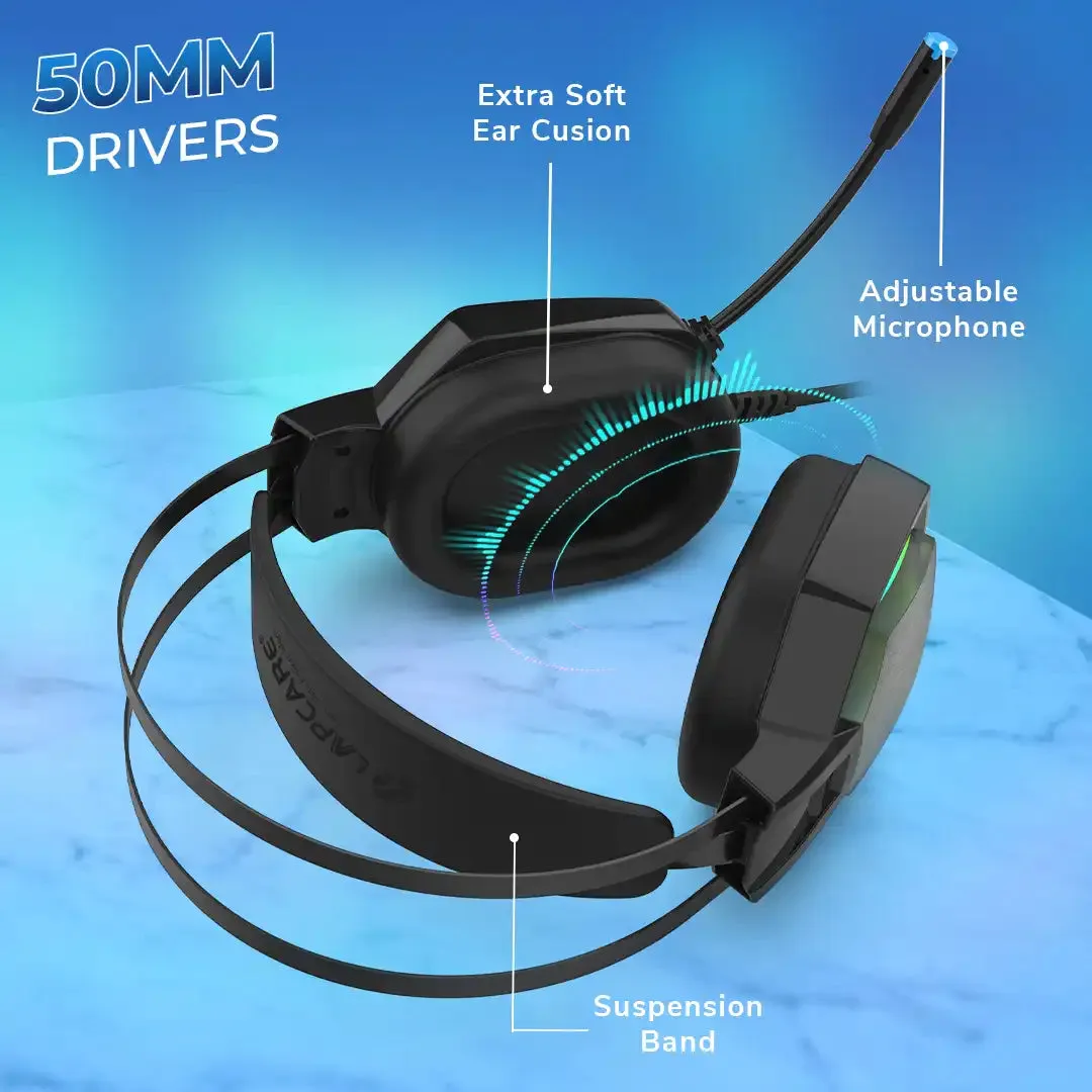 Bunker II Champ Gaming Headset 3.5mm USB Jack (LHP-204)