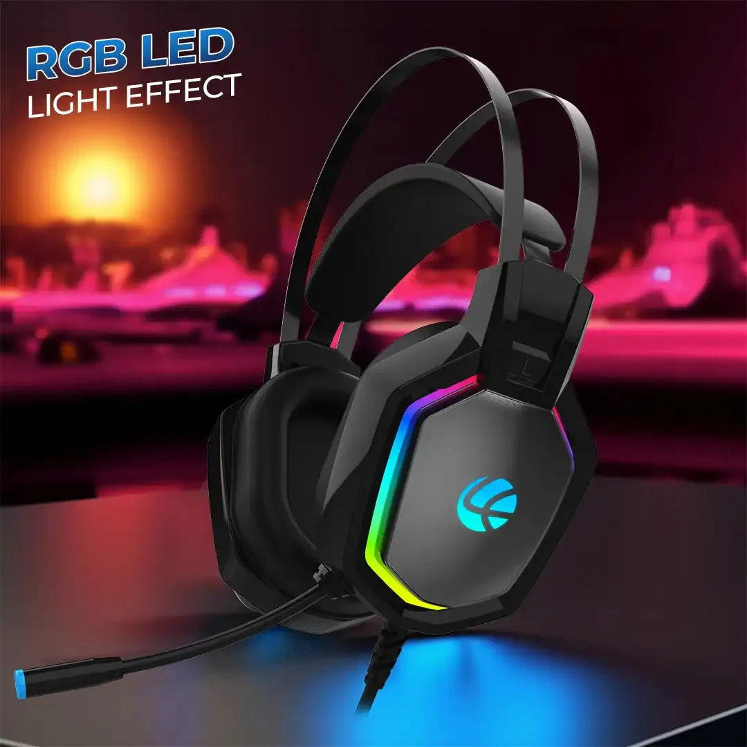 Bunker II Champ Gaming Headset 3.5mm USB Jack (LHP-204)