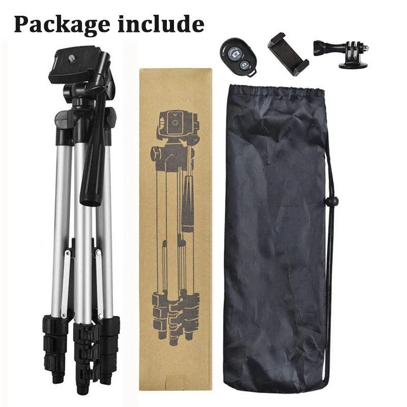Compatible with Apple, Nagnahz Phone Tripod Stand 40inch Universalx Photography For Gopro