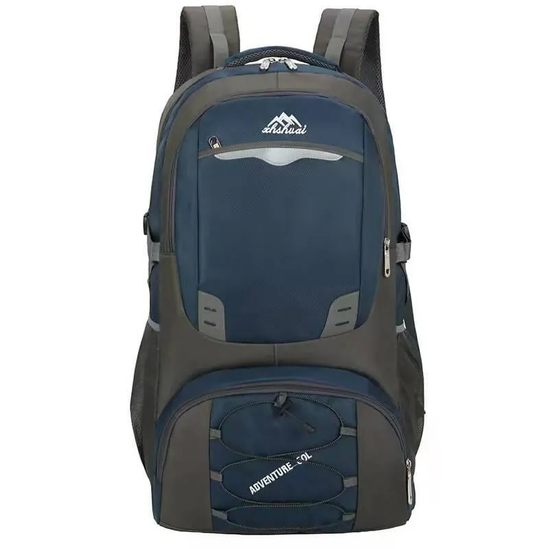 CONQUEROR - Waterproof Reflective Backpack with Comfortable Handle and Multipockets Dark Blue