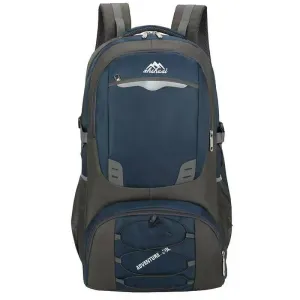CONQUEROR - Waterproof Reflective Backpack with Comfortable Handle and Multipockets Dark Blue