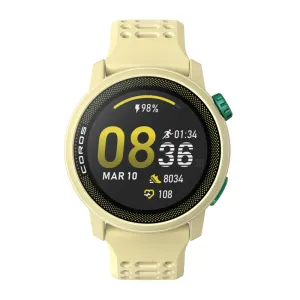 COROS Pace 3 Silicone Strap GPS Sport Watch Mist