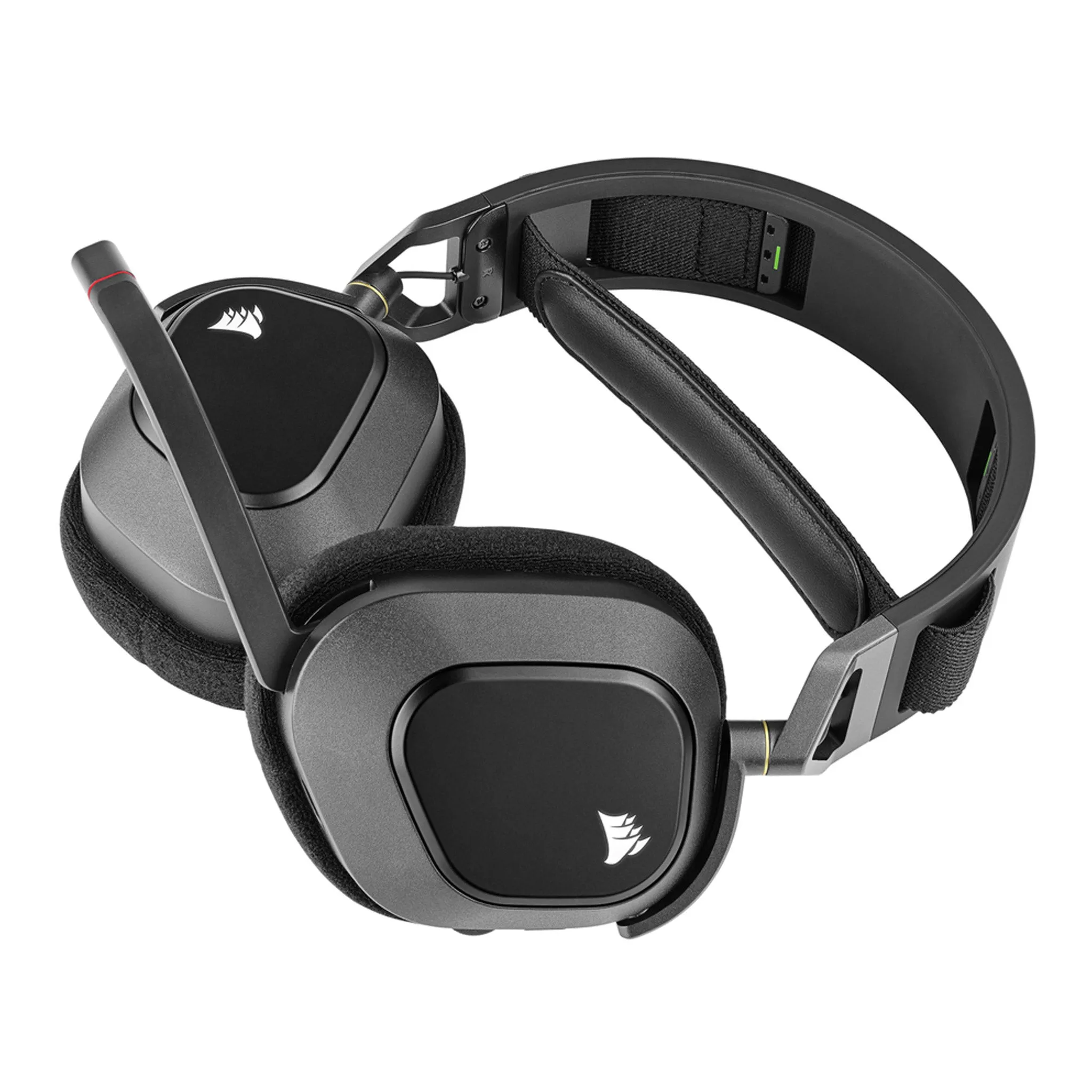 Corsair CA-9011235-NA HS80 RGB Wireless Premium Gaming Headset with Spatial Audio - Carbon Black