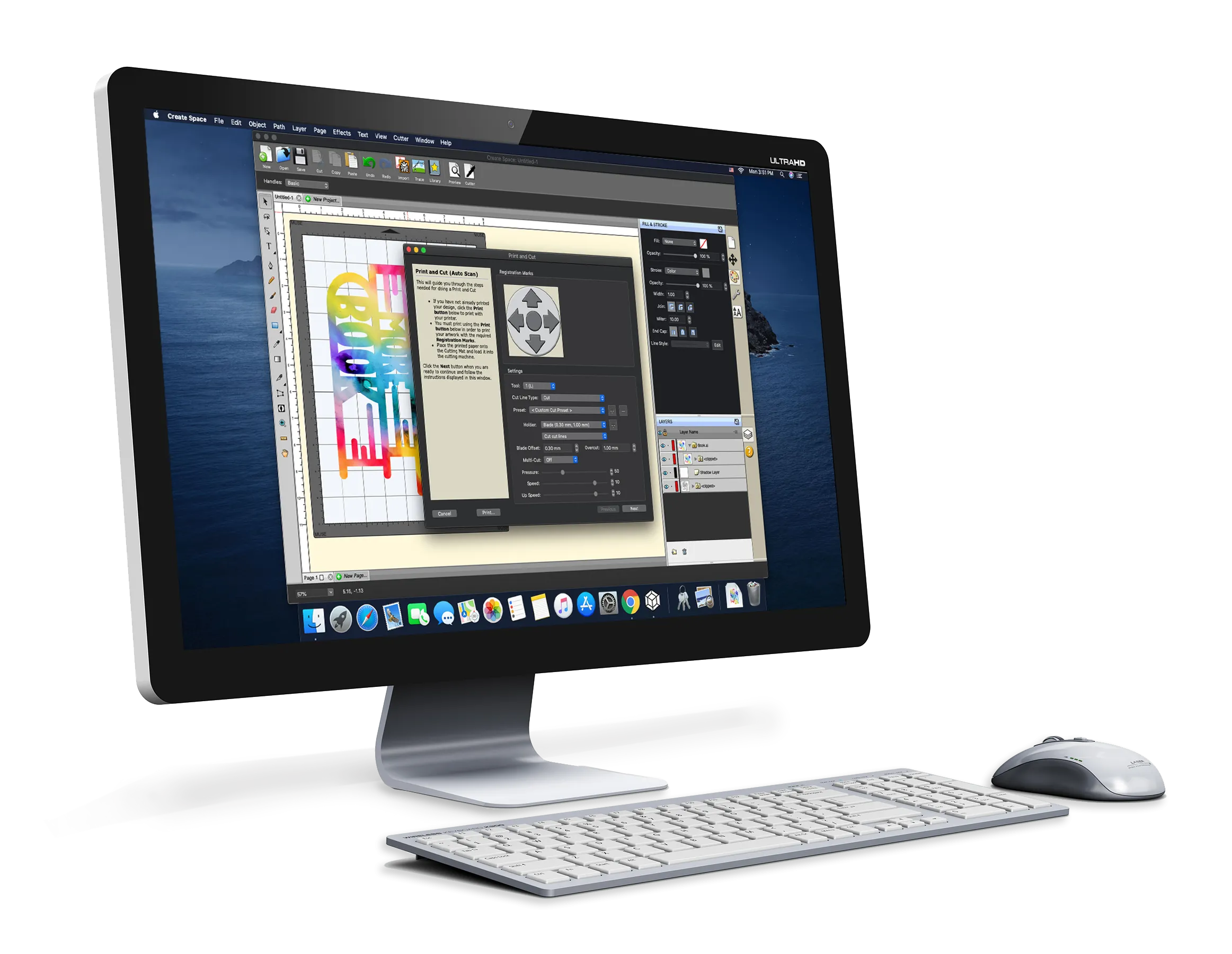 Create Space Software  MAC & Windows Compatible - Digital Delivery