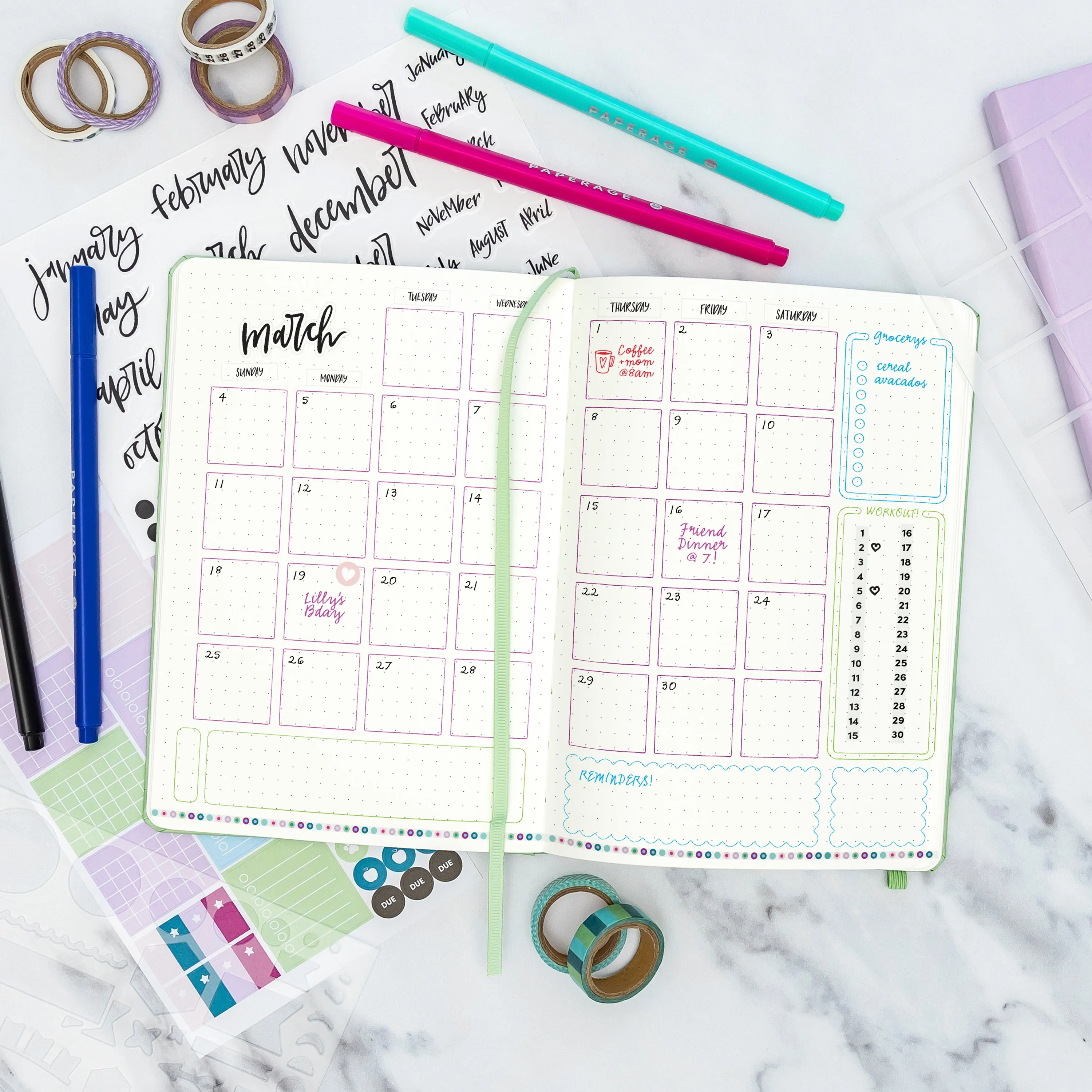 Creative Dot Journaling Kit, Bullet Journaling Starter Kit