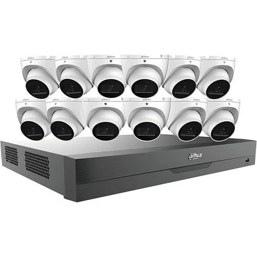 Dahua 16-Channel DVR 12 Cameras