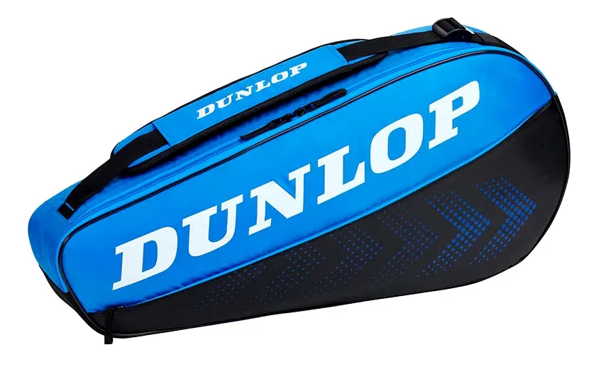 Dunlop FX-Club 3 Racket Bag Black-Blue