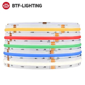 FCOB RGBW Flexible High Density Uniform Light 5Pin DC12V DC24V 896 LED 12mm Linear Dimmable Indoor Lighting