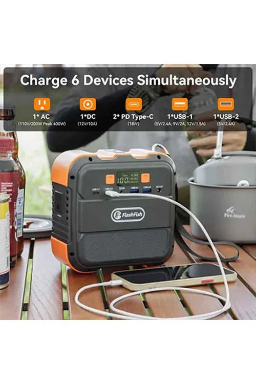 Flashfish A101 120W Portable Power Station