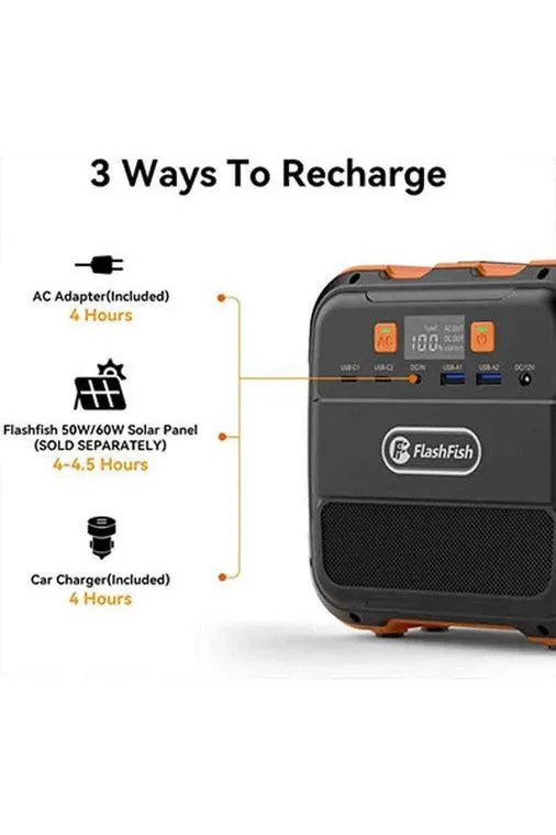 Flashfish A101 120W Portable Power Station