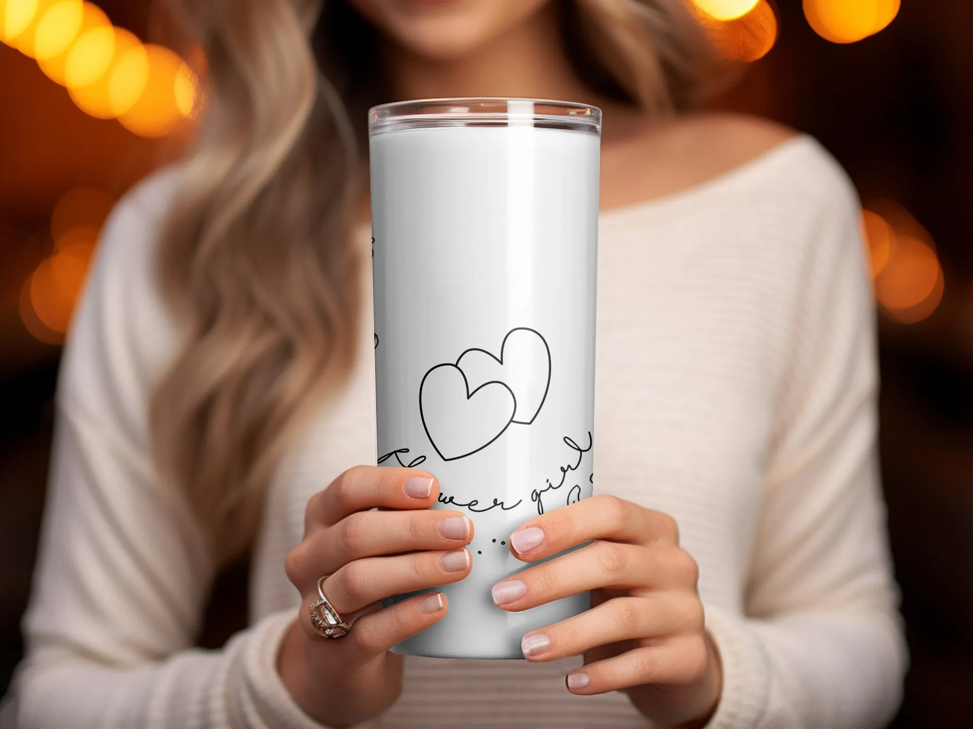 Flower Girl Hearts Design for Sublimation Printing Digital