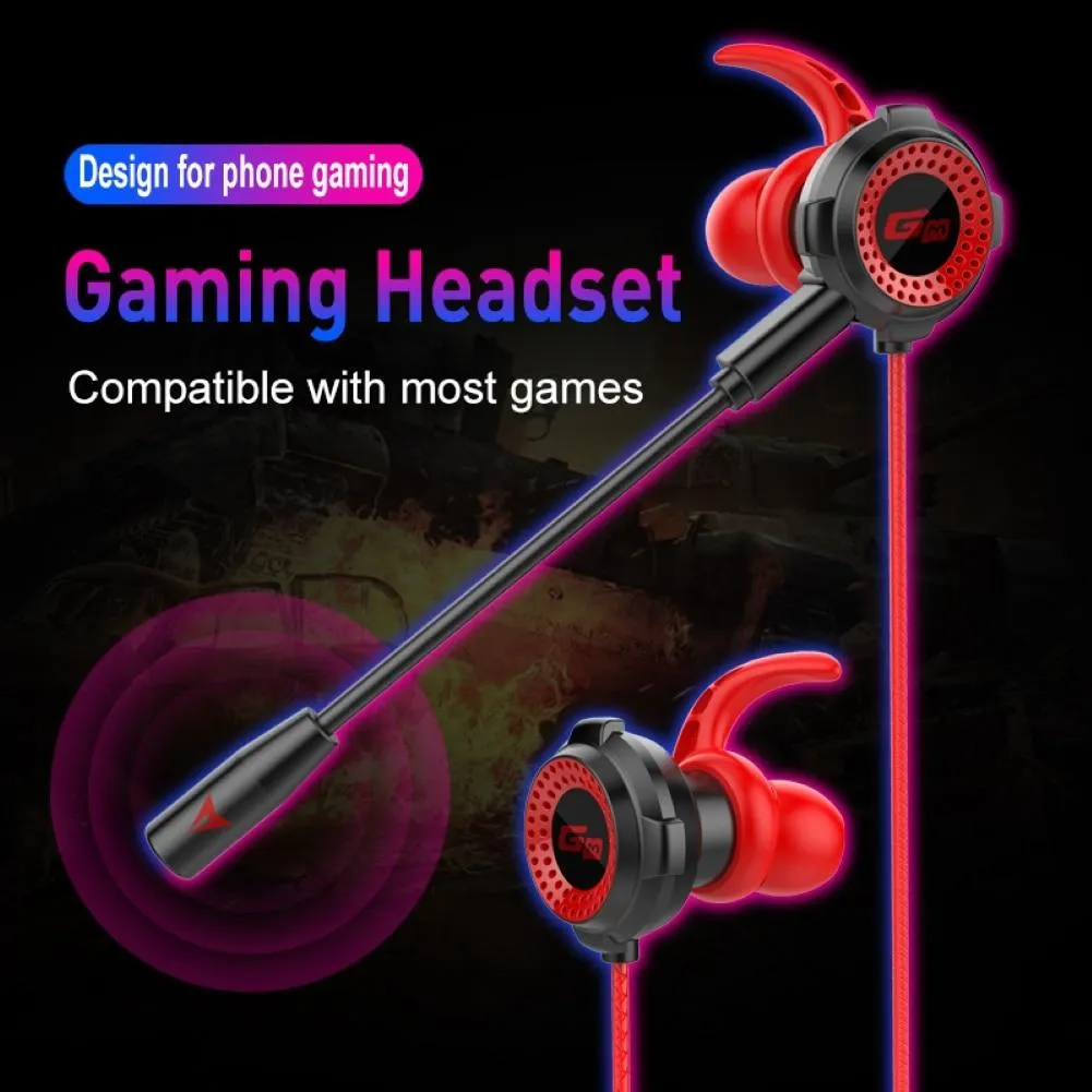 G2000 Gaming Earphones with Extension Microphone | TechTonic®