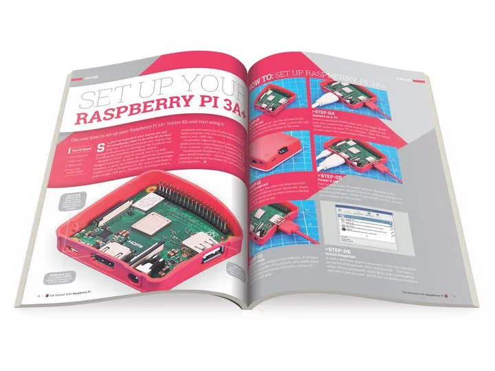 Get Started with Raspberry Pi Book and Product