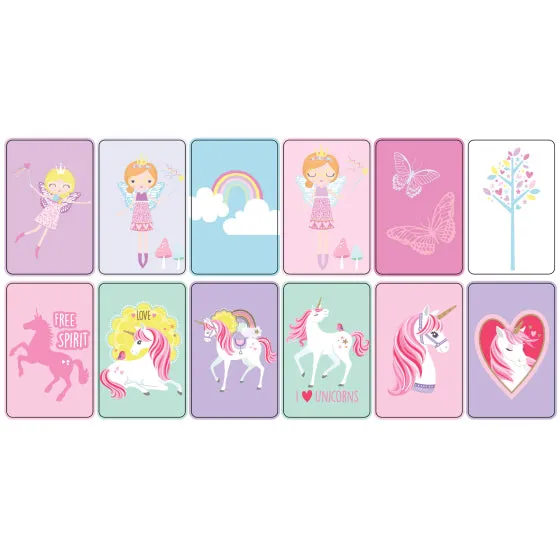 Girls Card Games Favors FSC 4pk