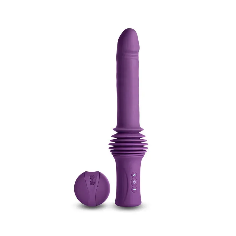 INYA Super Stroker -  -  36.8 cm USB Rechargeable Thrusting Vibrator with Remote Control & Stand