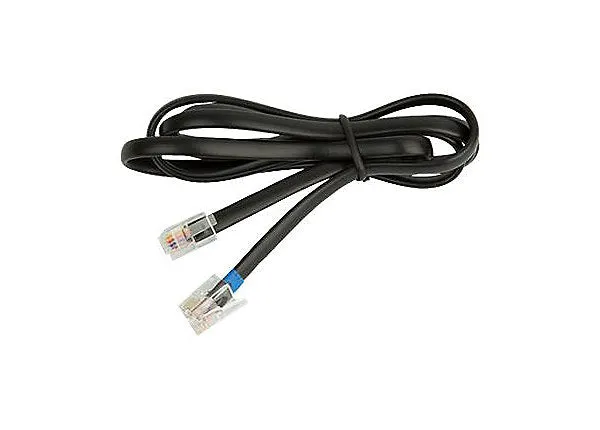 Jabra 14201-12 GN9100/9300 RJ9 to RJ9 Straight Cord w/ Mod Plugs