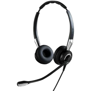 Jabra Biz 2400 II Duo QD Headset 2409-820-205 (2 Years Manufacture Local Warranty In Singapore)