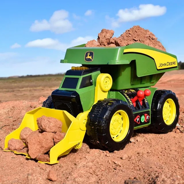 John Deere 2-in-1 Dig Rig with Lights, Sounds & Motor