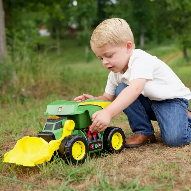 John Deere 2-in-1 Dig Rig with Lights, Sounds & Motor