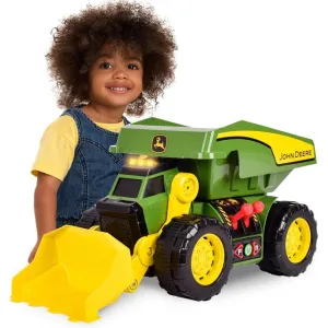 John Deere 2-in-1 Dig Rig with Lights, Sounds & Motor