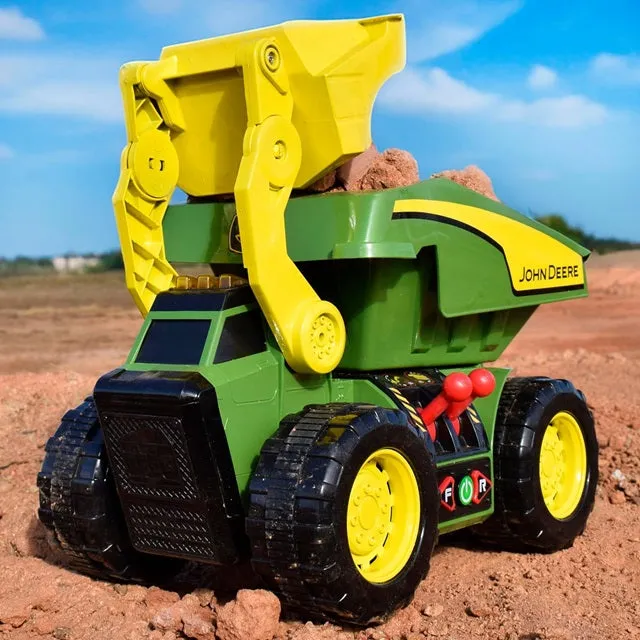 John Deere 2-in-1 Dig Rig with Lights, Sounds & Motor