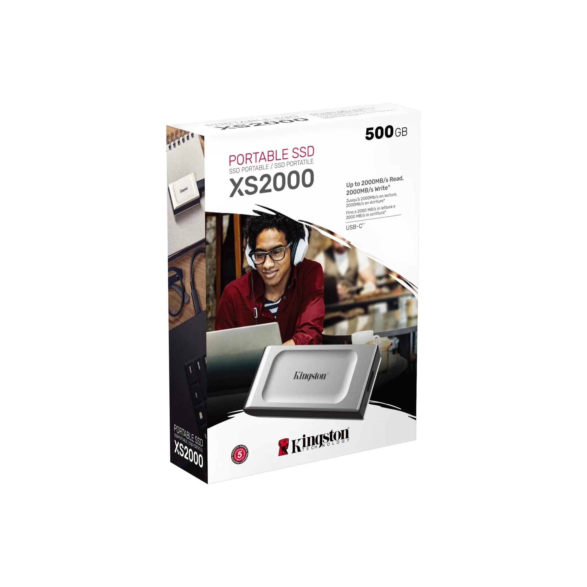 Kingstone Kingston 500G Portable Ssd Xs2000