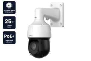 Lorex 2K (4MP) IP Wired PTZ Security Camera with AI Detection and 25x Optical Zoom