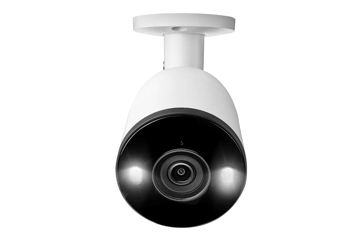 Lorex H13 4K IP Wired Bullet Security Camera with Smart Deterrence and Smart Motion Detection
