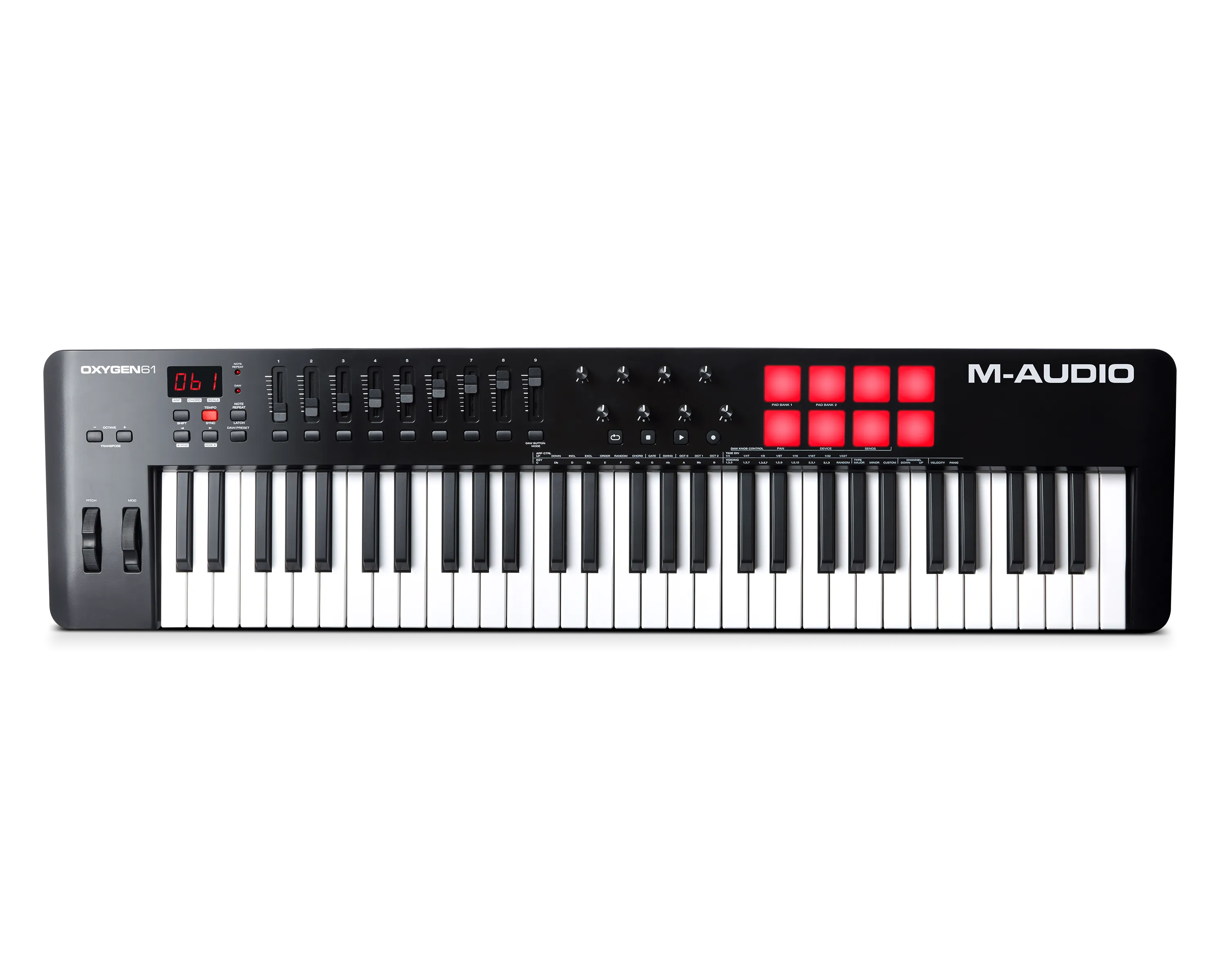 M-Audio OXYGEN 61 MKV 61-Key USB/MIDI Controller