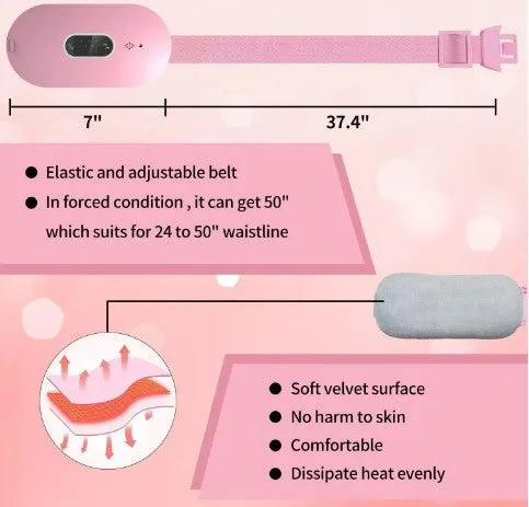 Menstrual Heating Pad - Pink