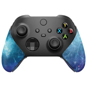 PlayVital Blue Nebula Anti-Skid Sweat-Absorbent Controller Grip for Xbox Series X/S Controller, Professional Textured Soft Rubber Pads Handle Grips for Xbox Series X/S Controller - X3PJ040