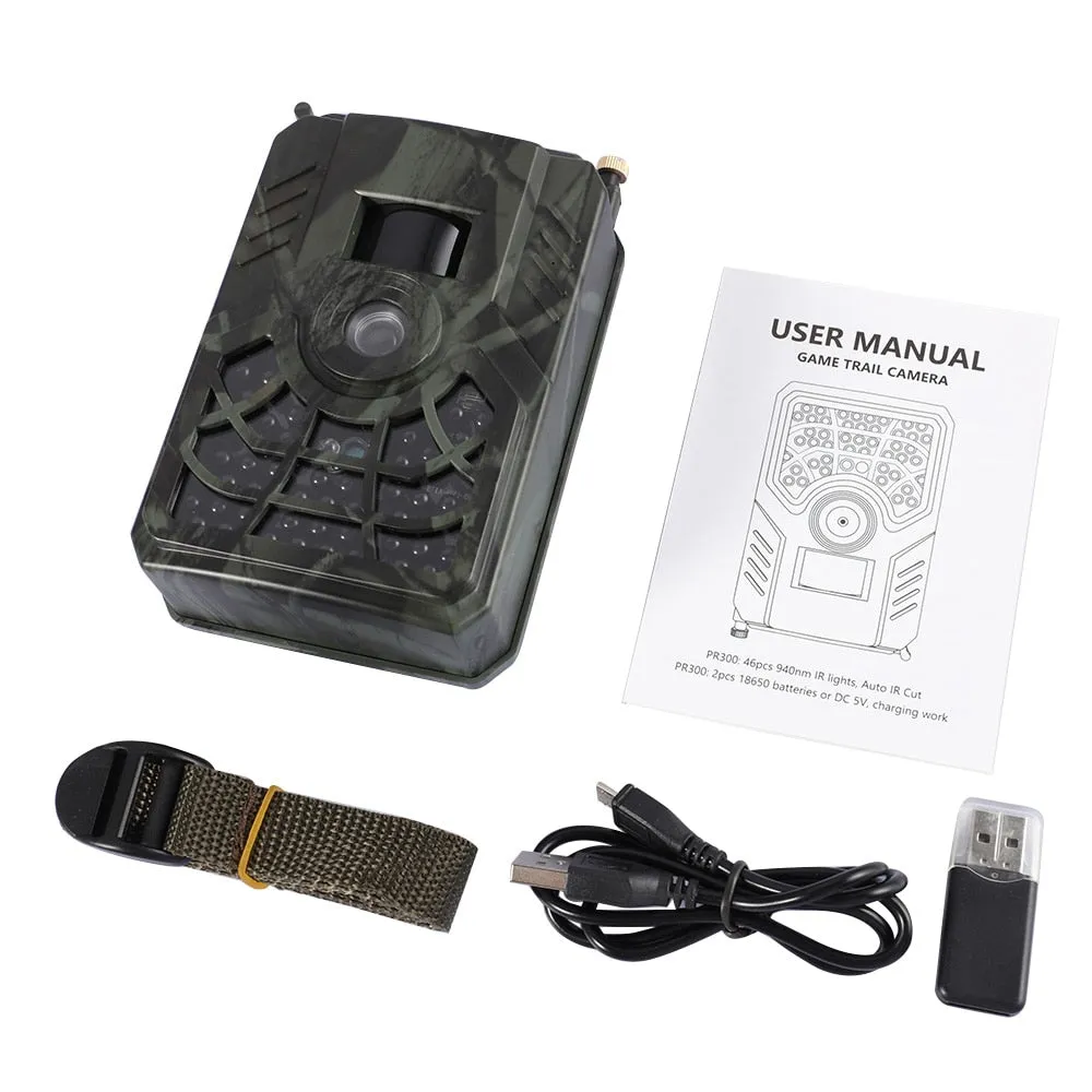 PR300C Outdoor Hunting Trail Camera 720P Wild Camera