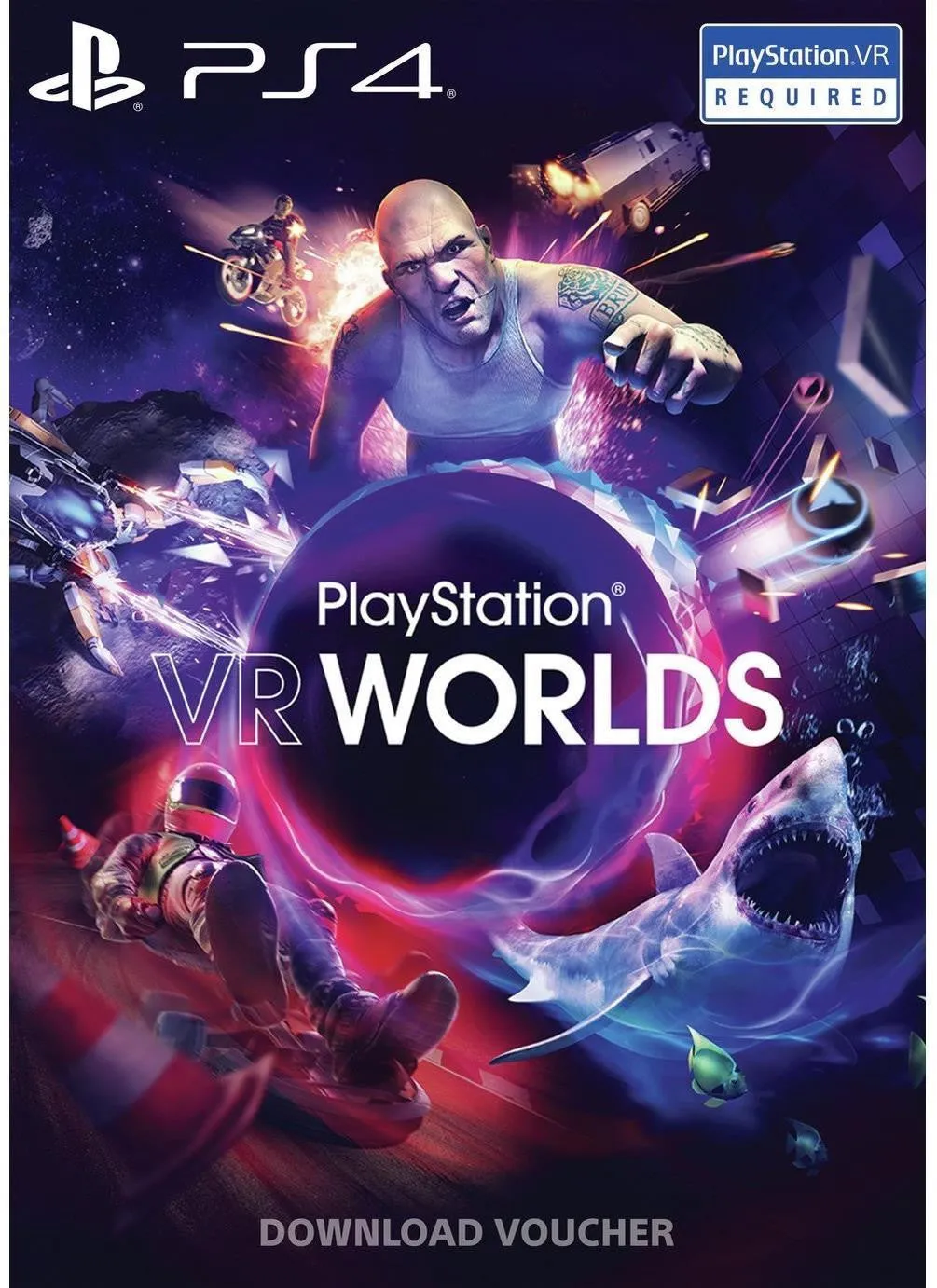 PS4 Virtual Reality Bundle - Gran Turismo Sport & VR Worlds