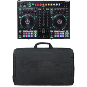 Roland DJ-505 DJ Controller & DJC-B2 Soft Case Bundle