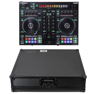 Roland DJ-505 DJ Controller & FRGSDJ505BL Hard Case Bundle