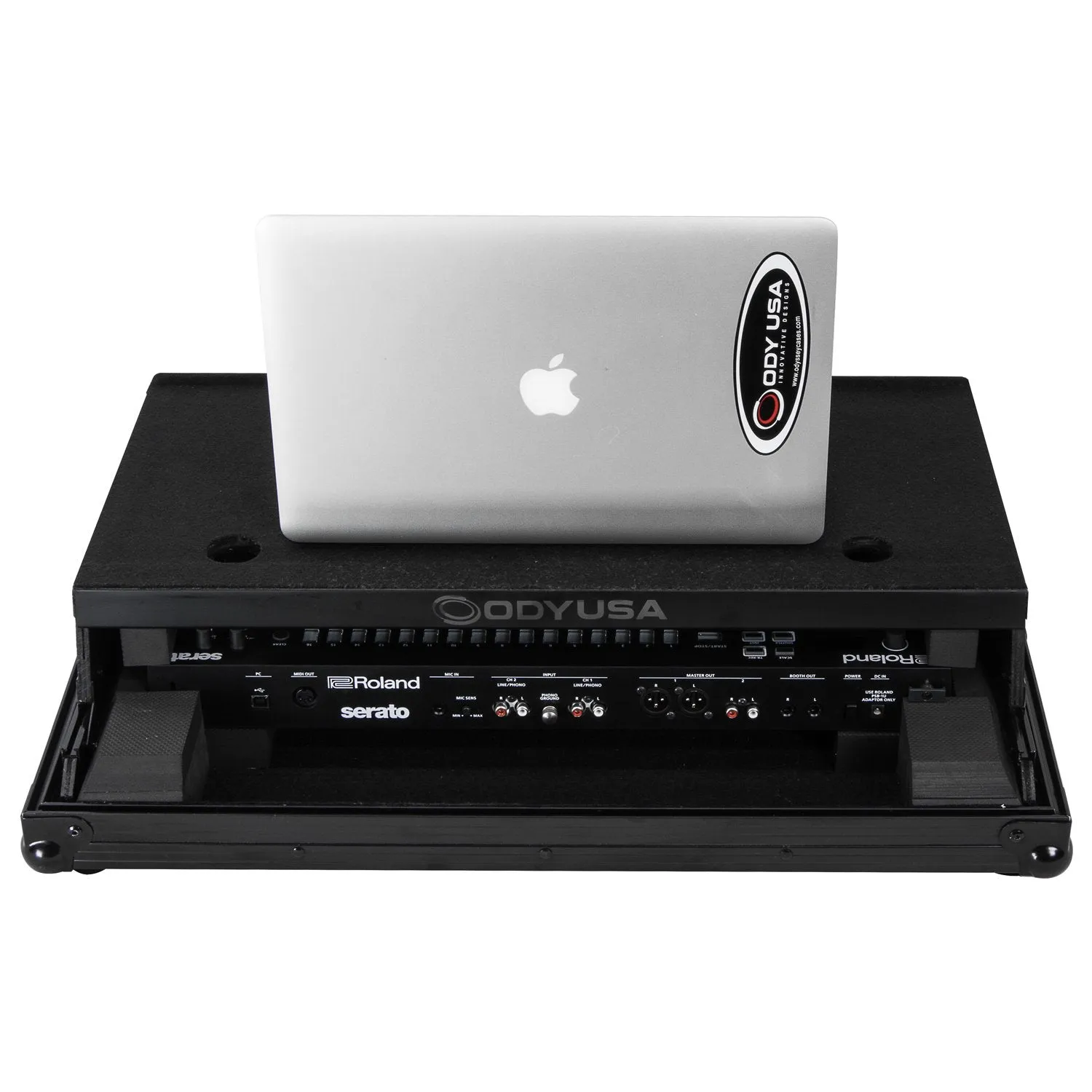 Roland DJ-505 DJ Controller & FRGSDJ505BL Hard Case Bundle