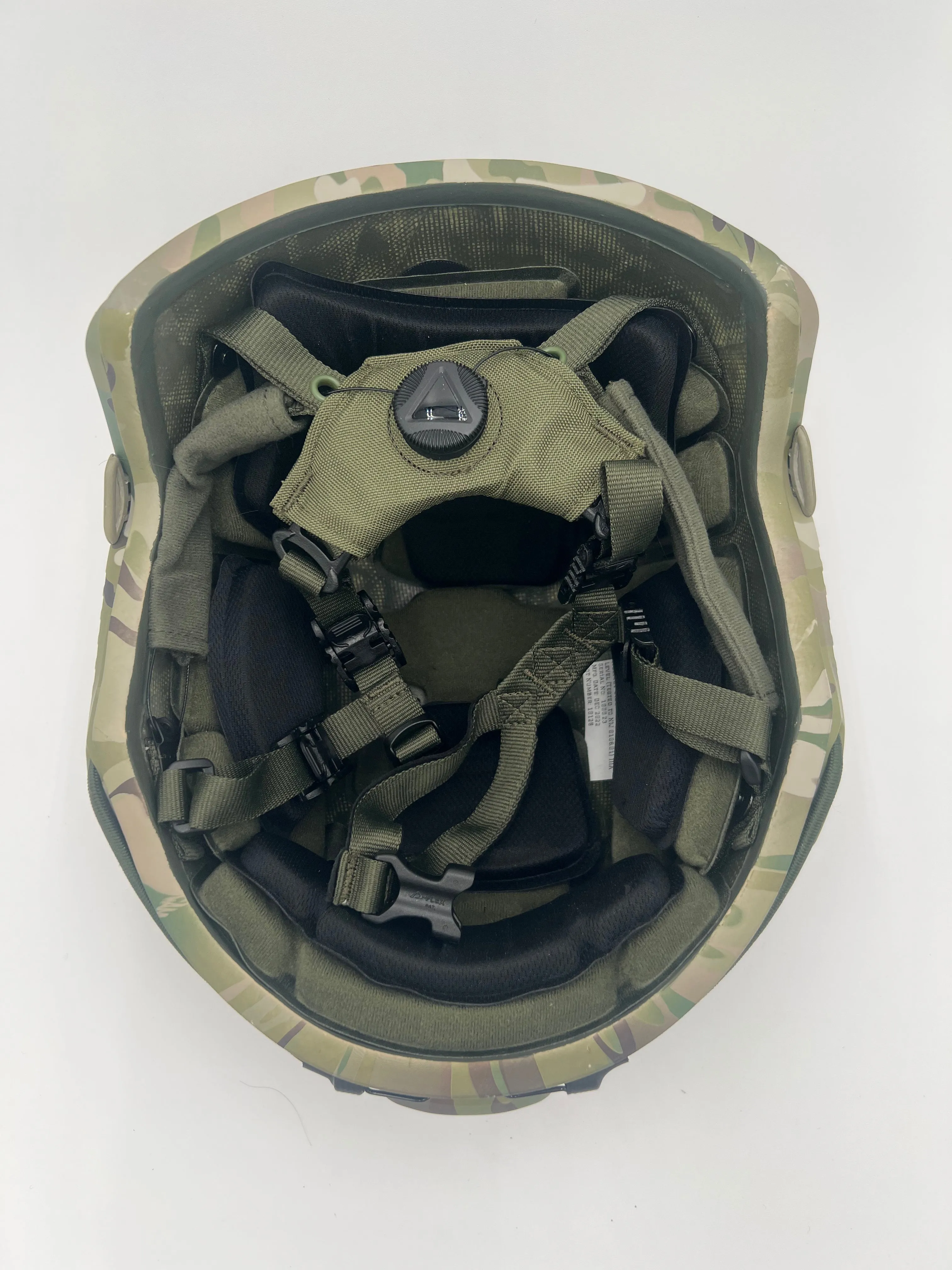 RT2 Ballistic High Cut Helmet: Tested to LEVEL IIIA (Included Arc Rails, Padding, Straps)