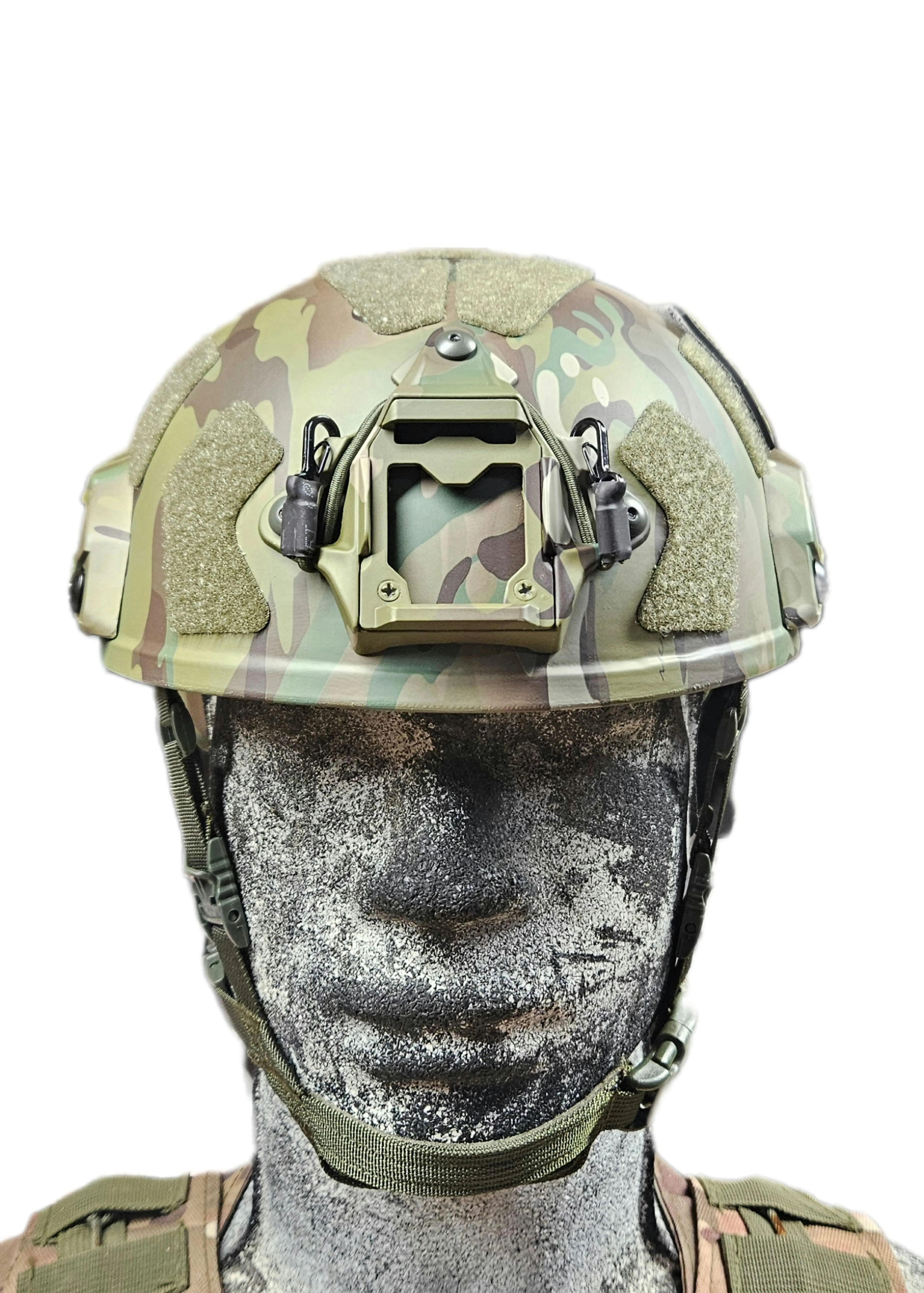 RT2 Ballistic High Cut Helmet: Tested to LEVEL IIIA (Included Arc Rails, Padding, Straps)
