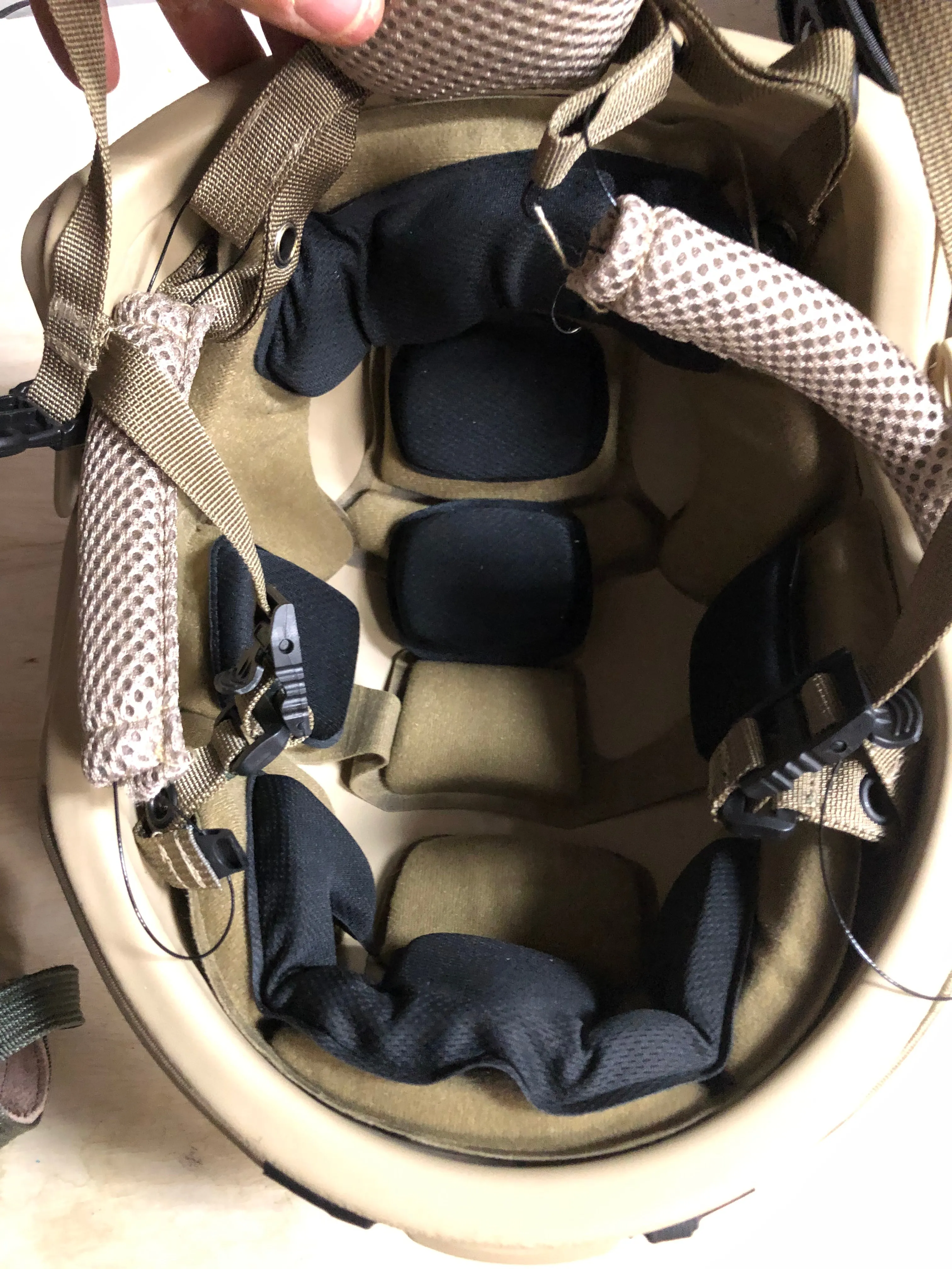 RT2 Ballistic High Cut Helmet: Tested to LEVEL IIIA (Included Arc Rails, Padding, Straps)