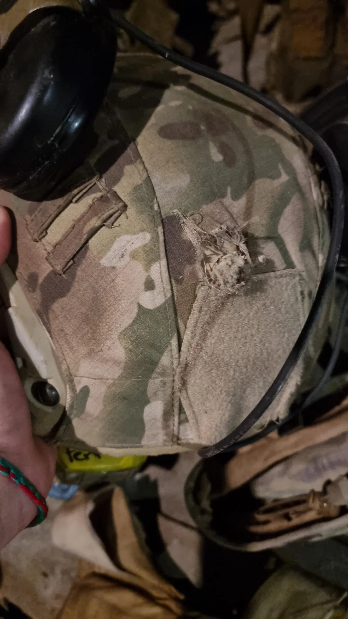 RT2 Ballistic High Cut Helmet: Tested to LEVEL IIIA (Included Arc Rails, Padding, Straps)