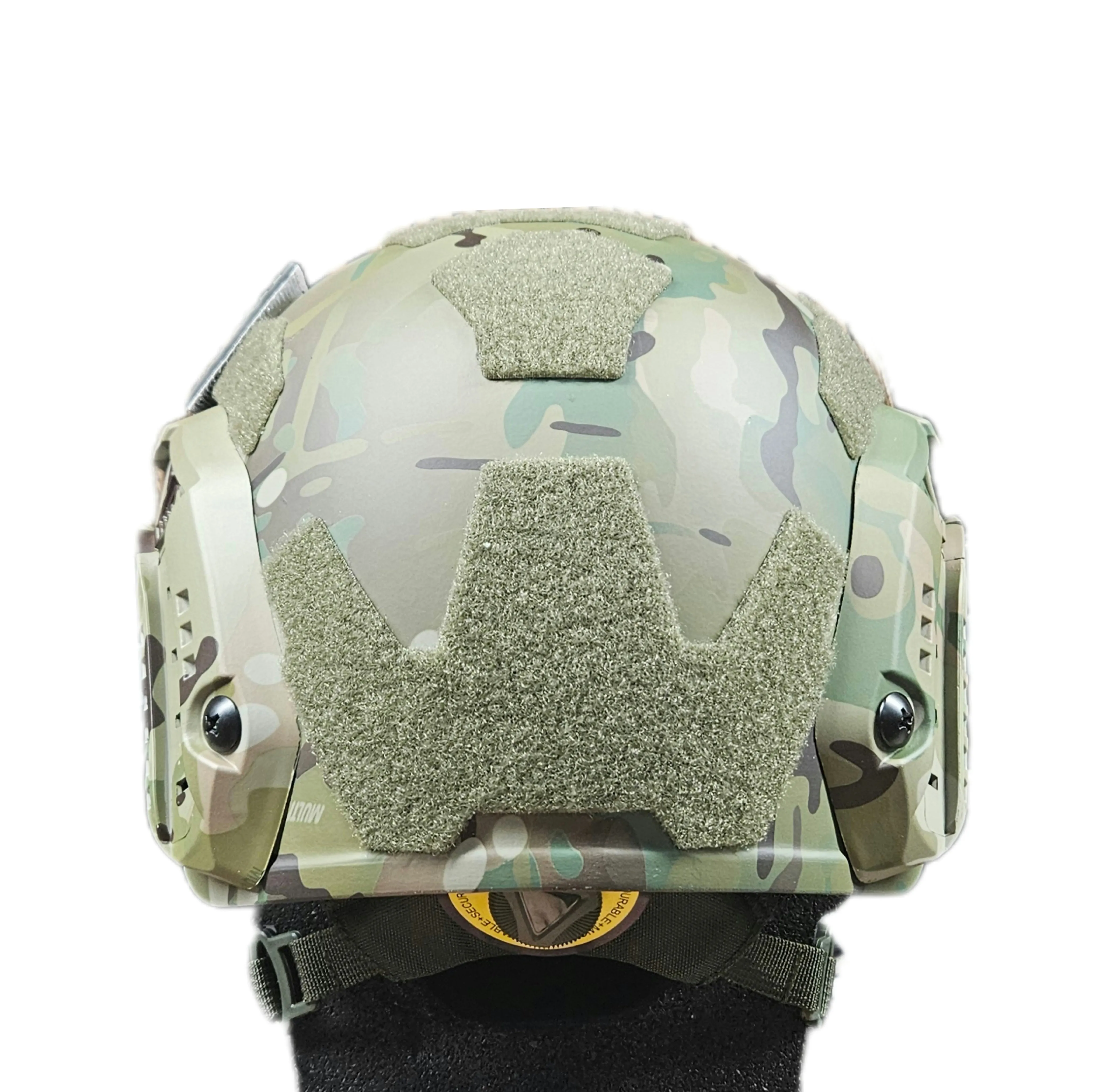 RT2 Ballistic High Cut Helmet: Tested to LEVEL IIIA (Included Arc Rails, Padding, Straps)