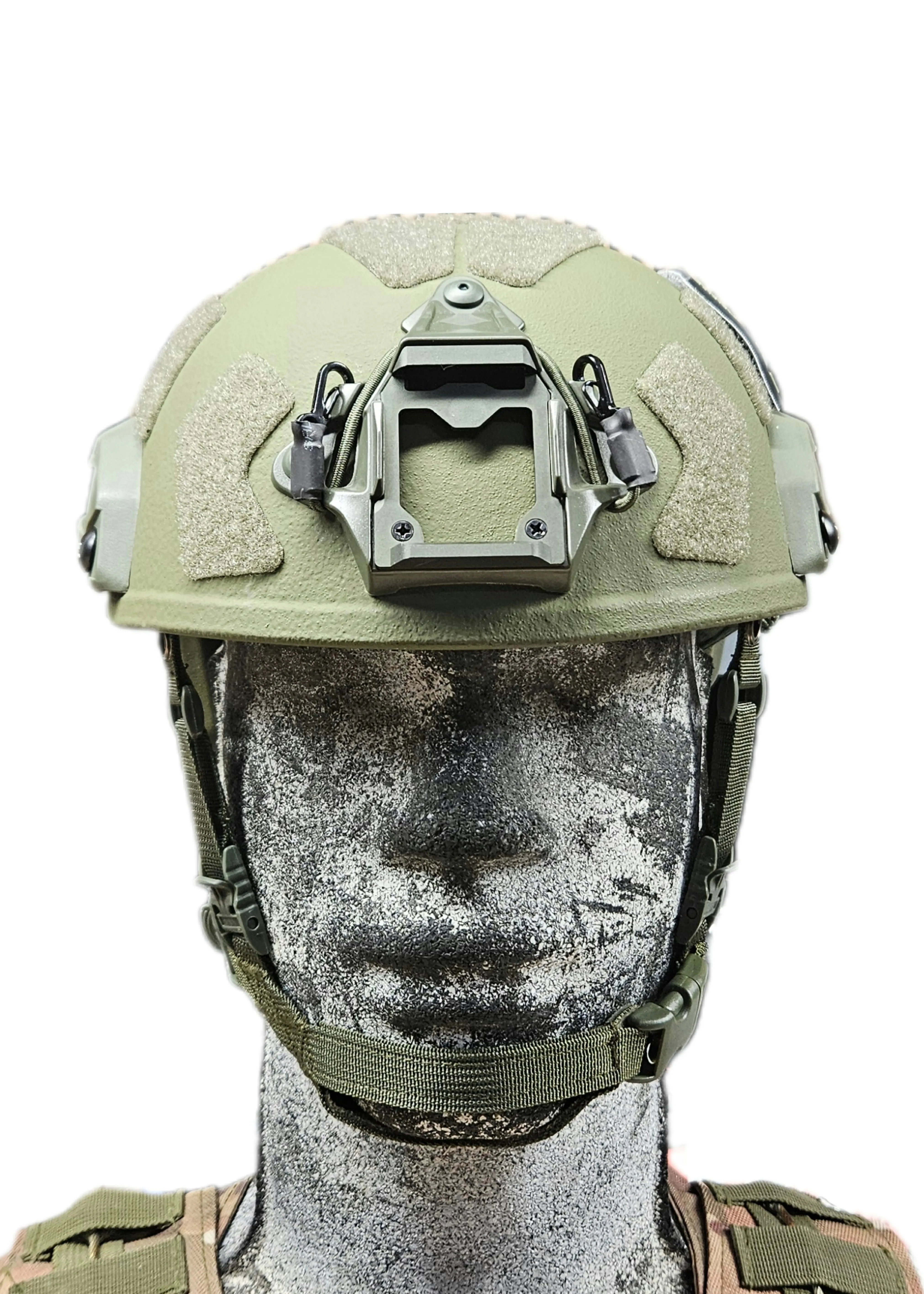 RT2 Ballistic High Cut Helmet: Tested to LEVEL IIIA (Included Arc Rails, Padding, Straps)