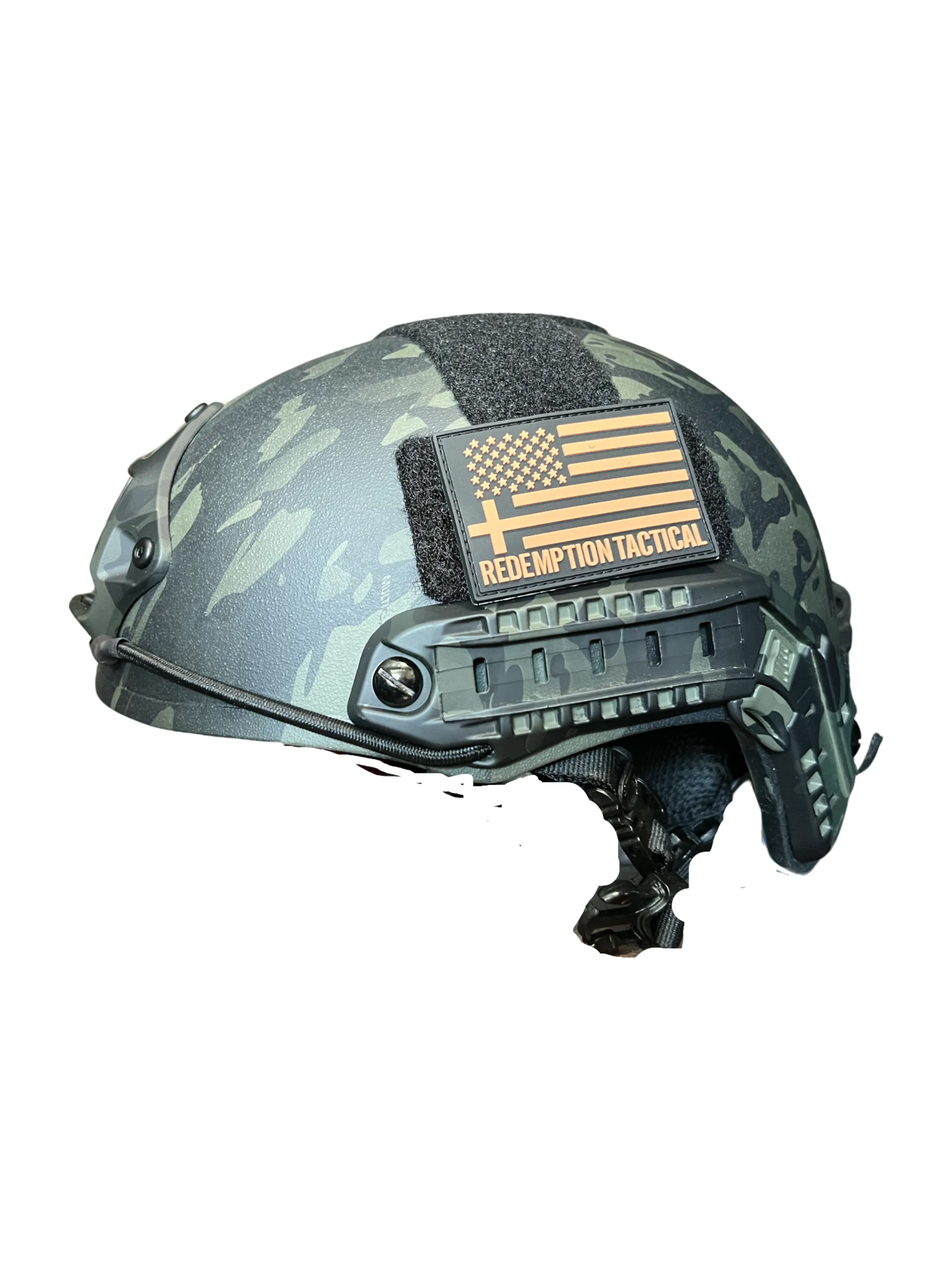 RT2 Ballistic High Cut Helmet: Tested to LEVEL IIIA (Included Arc Rails, Padding, Straps)