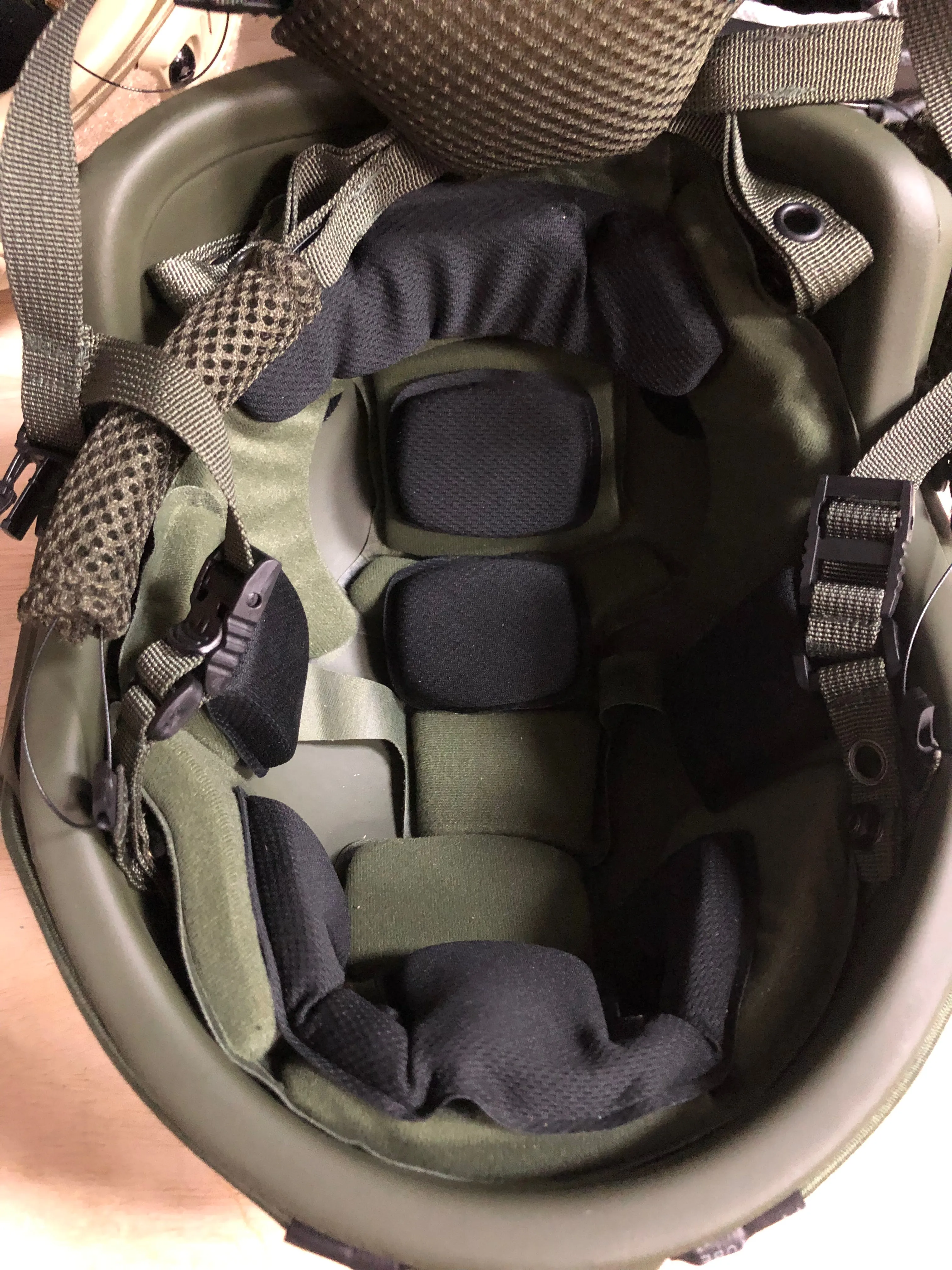 RT2 Ballistic High Cut Helmet: Tested to LEVEL IIIA (Included Arc Rails, Padding, Straps)