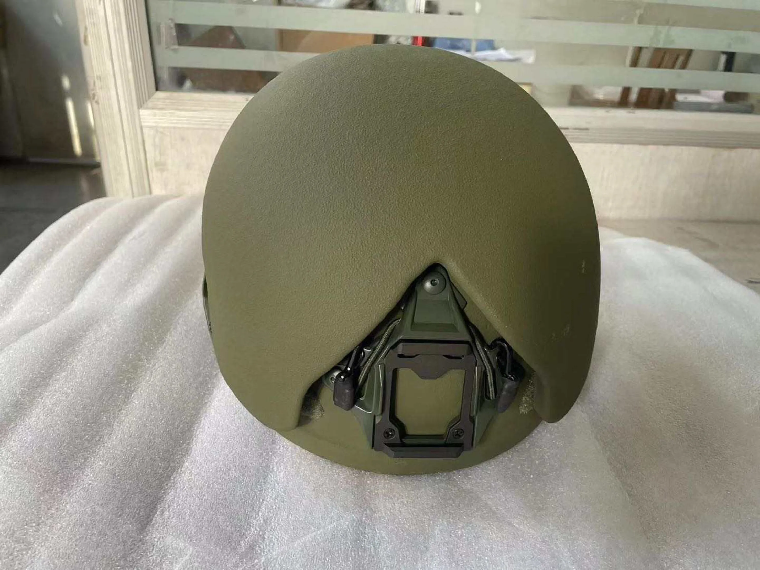 RT3 Helmet Rifle Rated Level 3 Ballistic High Cut Helmet: Tested to LEVEL III (Includes Arc Rails, Harness, Padding, Straps)