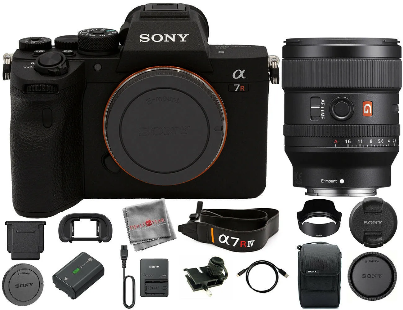 Sony Alpha a7R IVA Mirrorless Digital Camera with FE 24mm f/1.4 GM Lens